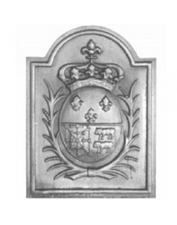 Plaque de cheminée Armes de Navarre