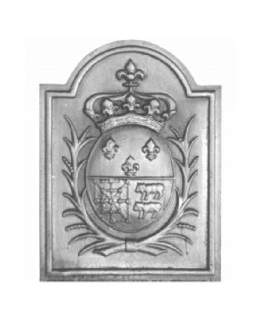 Plaque de cheminée Armes de Navarre