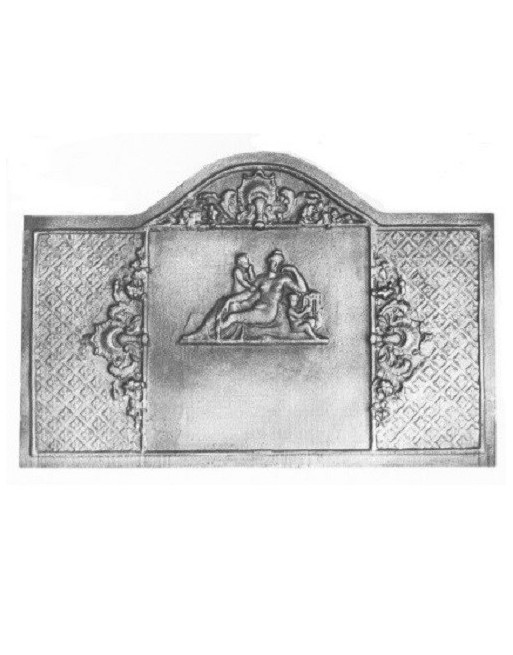 Plaque de cheminée Femme nue