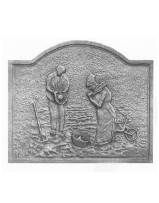 Plaque de cheminée L'Angélus GM