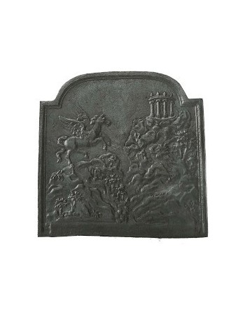 PLAQUE DE CHEMINÉ FONTE...