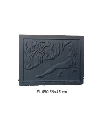 PLAQUE FEMME NUE