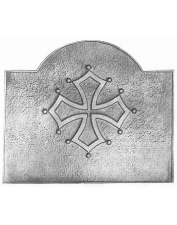 Plaque de cheminée Croix du...